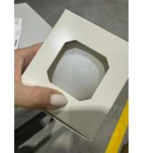 Оформительский шар Finery, 10 см, матовый белый