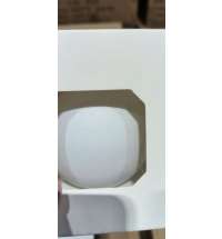 Оформительский шар Finery, 10 см, матовый белый