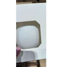 Оформительский шар Finery, 10 см, матовый белый