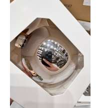 Оформительский шар Finery, 10 см, глянцевый серебристый