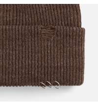 Шапка Ribelle, коричневый меланж