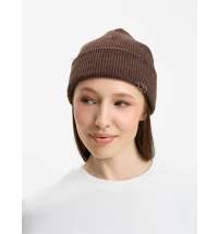 Шапка Ribelle, коричневый меланж