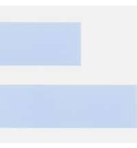 Лента силиконовая Biguna 35 S, прозрачная голубая, 50 см