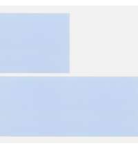 Лента силиконовая Biguna 50 S, прозрачная голубая, 30 см