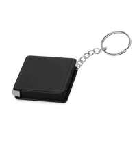 Брелок-рулетка Tape, черный-S