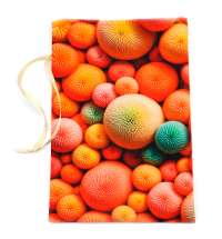 Мешочек подарочный Колорит (20*30см) с атласной ленточкой в боковом шве