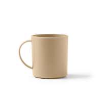 Пластиковая кружка LINO, бежевый