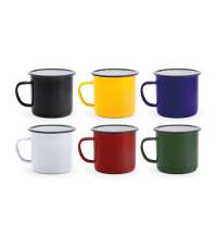 Металлическая кружка ANON, Бутылочный зеленый