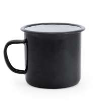 Металлическая кружка ANON, Черный