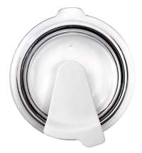 Кружка с крышкой Velvet Duo, софт-тач, чёрная/белая