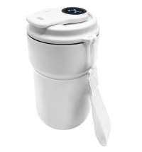 Термокружка вакуумная герметичная с дисплеем Clive To Go, белый