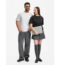 Футболка унисекс Durington, белая