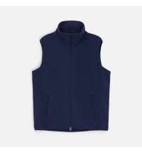 Жилет флисовый унисекс Ben Mac, темно-синий