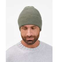 Шапка Catch Match без помпона, зеленая (полынь)
