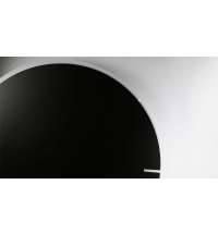 Часы настенные Melancholia Clock, черные