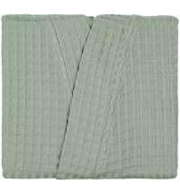 Халат вафельный женский Boho Kimono, зеленая мята