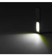 Фонарик-факел аккумуляторный Wallis, ver.2, черный