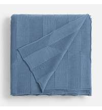 Плед Rombus, синий (дымчатый)