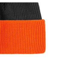 Шапка Snappy, темно-серый (антрацит) с оранжевым