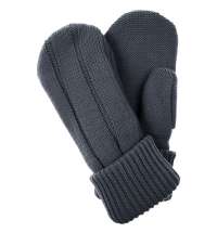 Варежки Knit Beat, темно-серые