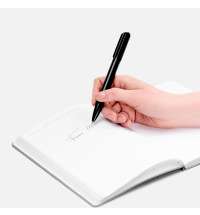 Ручка шариковая Lucenti с подсветкой логотипа, черная