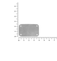 Лейбл Eta Nubuck Touch, S, серый