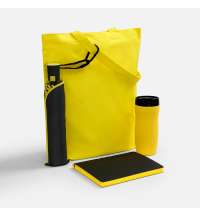 Набор Flexpen Black Walk, черный с желтым