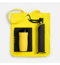 Набор Flexpen Black Walk, черный с желтым