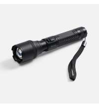 Фонарь аккумуляторный с фокусировкой луча FarSee, черный