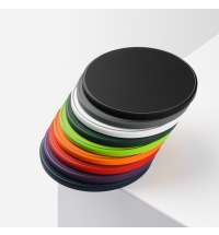 Беспроводное зарядное устройство с подсветкой 15W Аурис (Auris), салатовое