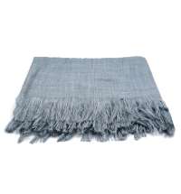 Плед полушерстяной COMFORT, светло-серый