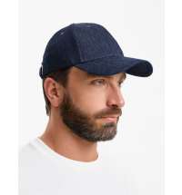 Бейсболка Denimate, темно-синяя