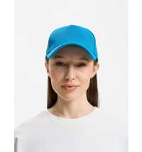 Бейсболка Yonkers, ярко-голубая