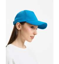 Бейсболка Yonkers, ярко-голубая