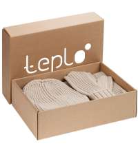 Набор Nordkyn Full Set с шарфом, бежевый