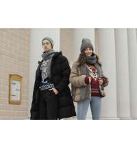 Набор Nordkyn Full Set с шарфом, серый