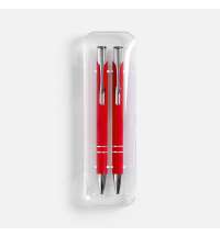 Набор из 2 ручек Keskus Soft Touch, красный