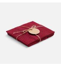 Набор кухонных полотенец Good Wipe, красный