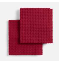 Набор кухонных полотенец Good Wipe, красный