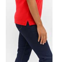 Рубашка поло унисекс Palermo, темно-синяя с белым