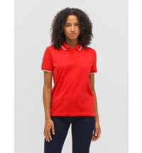 Рубашка поло унисекс Palermo, темно-синяя с белым