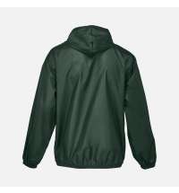 Ветровка унисекс Shield, темно-зеленая