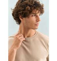 Футболка унисекс Regent 150, серо-бежевая