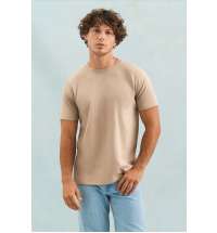 Футболка унисекс Regent 150, серо-бежевая