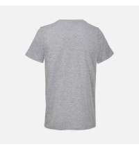 Футболка унисекс Regent с V-образным вырезом, серый меланж