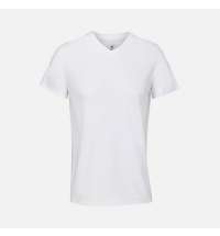 Футболка унисекс Regent с V-образным вырезом, белая