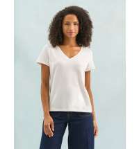 Футболка женская Regent Women с V-образным вырезом, серый меланж