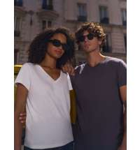 Футболка женская Regent Women с V-образным вырезом, молочно-белая