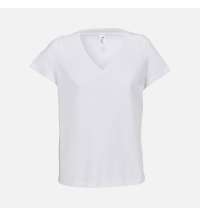 Футболка женская Regent Women с V-образным вырезом, белая