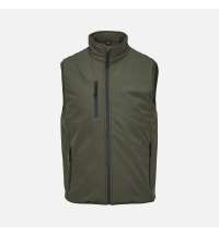 Жилет софтшелл унисекс Falcon BW, темный хаки